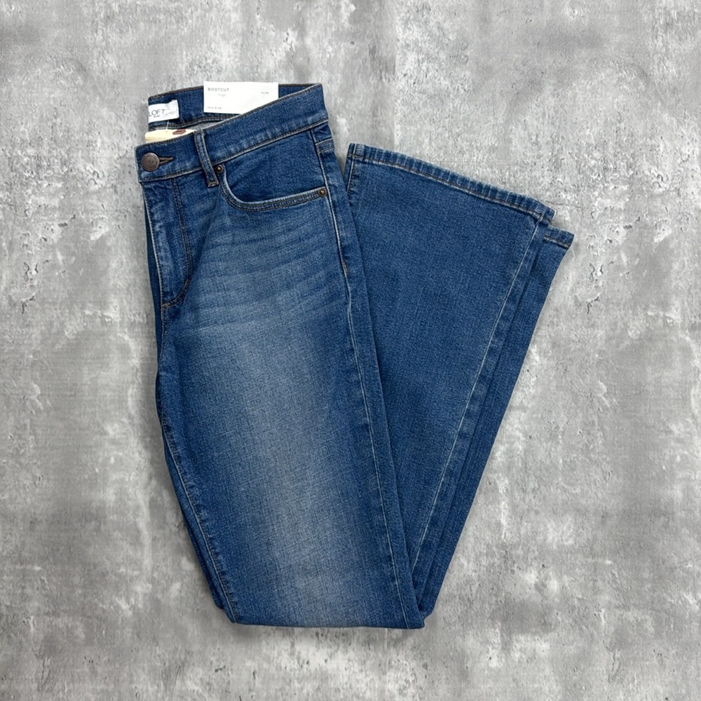 LOFT Classic Denim Bootcut Jeans